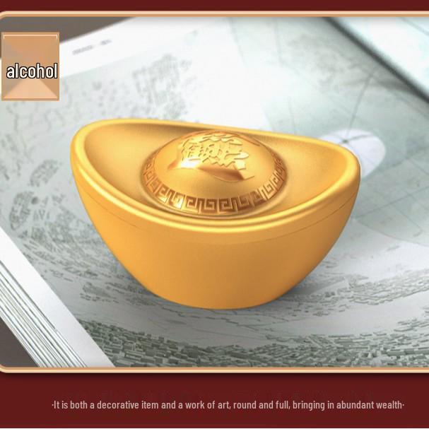 

Yuanbao Ornament for Wealth and Prosperity: Creative Gift for Home, Office, or Shop Ingot Ornament