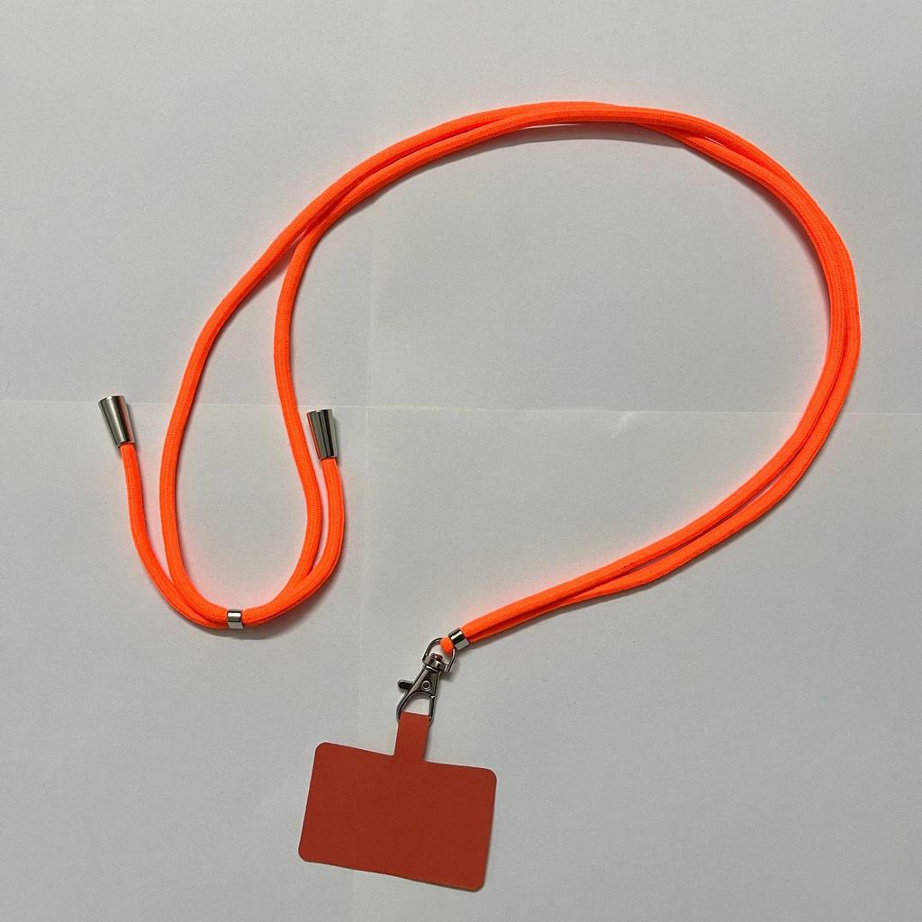 Adjustable Crossbody Mobile Phone Lanyard - Nylon Anti-Lost, Anti-Drop Neck Strap with DIY Gasket