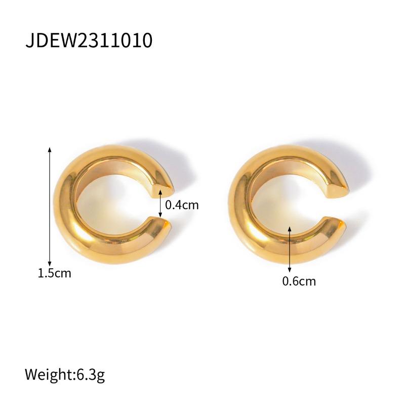 

Stainless Steel Earrings - Luxurious and High-end Ear Accessories Featuring Diamonds. Titanium Steel Jewelry for Women. JDEW2311010