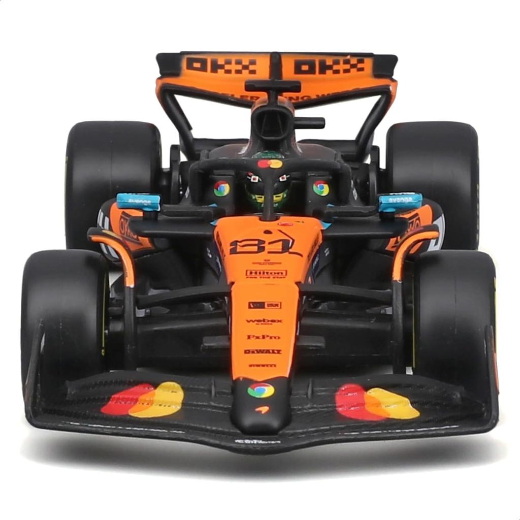 Bburago 2025 Model Signature Series F1 McLaren Team MCL39 Oscar Piastri Australian GP Race Sports Car Miniature Diecast Car Finished Product 1/43 #81