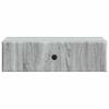 Wall Mounted Side Table Grey Sonoma 59 x 34.5 x 17 cm