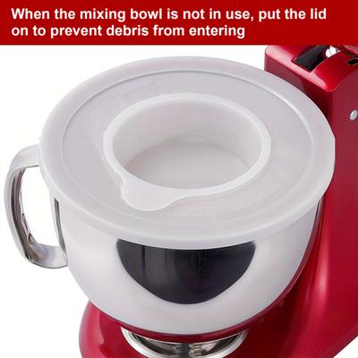 Capace pentru Bolul Mixerului pentru Mixerul Staționar KitchenAid de 4,5-5 Qt Deflector Anti-Stropire Capac Transparent