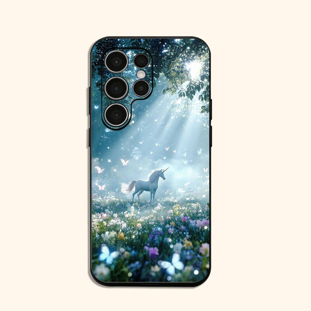 

Elegant Unicorn Phone Silicone Case for Samsung Galaxy S 24,22,20,23,21,20 Ultra Plus Lite 5G Print Silicone Cover Samsung S21fe
