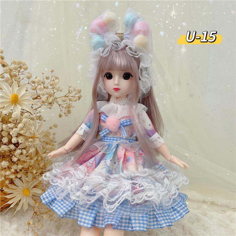 High-value Internet-famous 30cm Princess Dress-up Doll