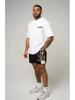Unisex Basketballshorts im amerikanischen Stil aus schnelltrocknendem Mesh - Sommerflammendesign
