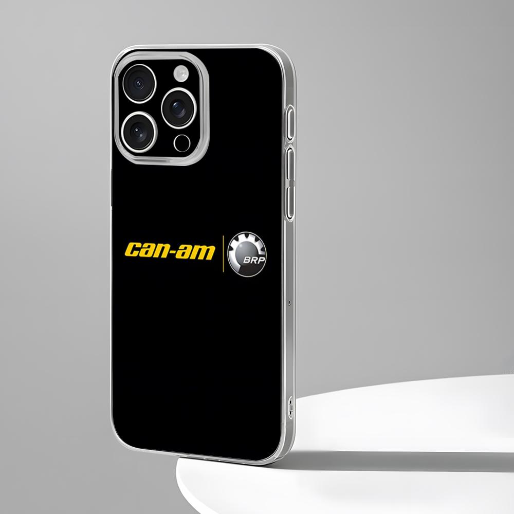 Can Am Can-am Team Phone Case New For IPhone 16 15 14 12 13 11 Pro Max Mini X XR XS Plus Black Silicone Transparent Cover