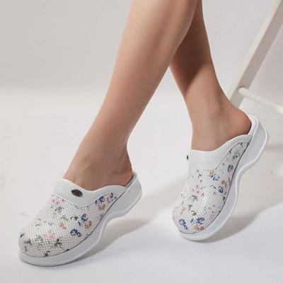 Women Slippers New Orthopedic Sabo Shoes Sandals Orthopedic Base Nurse Doctor Hospital Medical Casual Quality Soft Comfort Anti-Slip Clog
