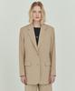 Bensimon Tailored Set Up Jacket - Beige