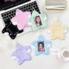 PVC 3 Inch Card Holder With Keychain Plus Size Photocard Holder Kpop Idol Card Display Idol Photo Holder Collection Display