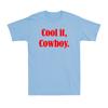 Cute Cool It, Cowboy Vintage Western Cowboy Jook Men's Short Sleeve T-Shirt