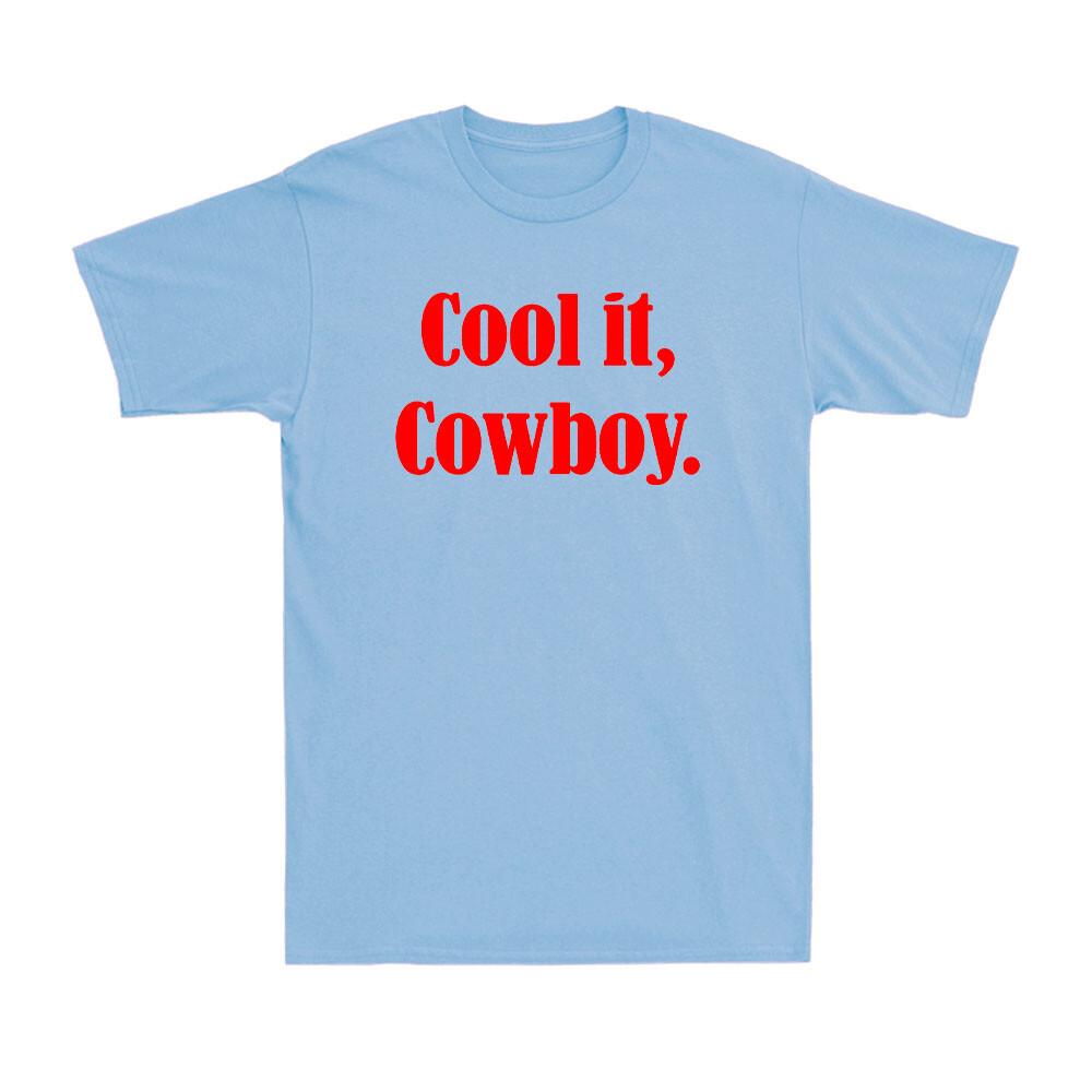 Cute Cool It, Cowboy Vintage Western Cowboy Jook Men s Short Sleeve T-Shirt S