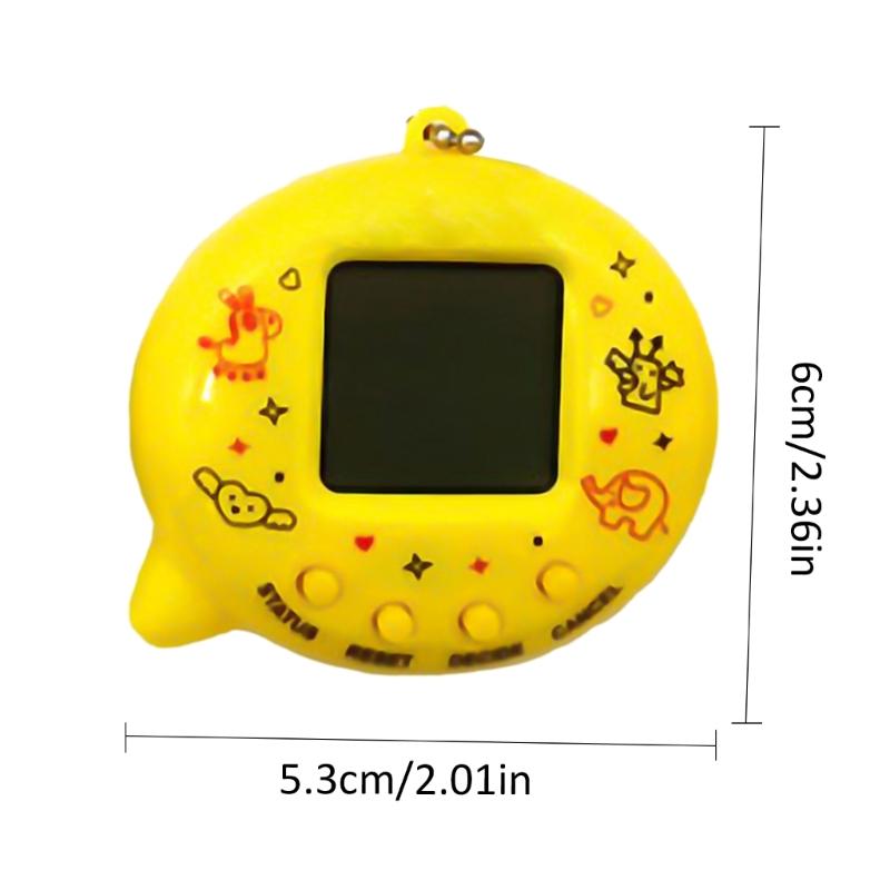 Nostalgic Game Console Early Education Gift Electronic Digital Pets 168 Pets Game Machine Pocket Electronic Animals Toy
