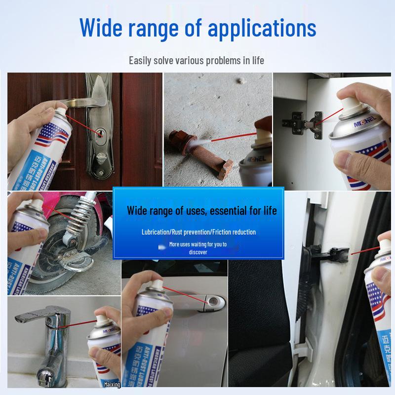 Multifunctional Rust Remover & Inhibitor Spray for Metal, Car Locks & Screws