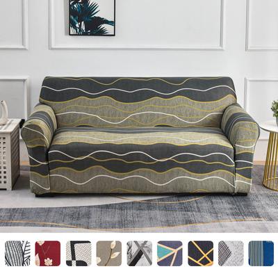 2024 Nový Strečový Potah na Pohovku pro Obývací Pokoj Kombinace ve tvaru L Chaise Sofa Slipcover Domácí Dekorace 1/2/3/4 Místný Odnímatelný
