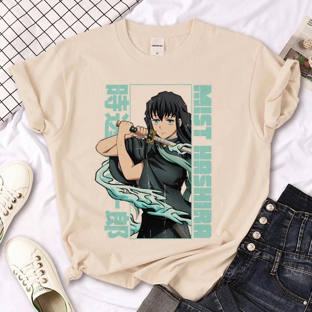 Muichiro Tokito Tee women manga t-shirts girl comic harajuku y2k clothing