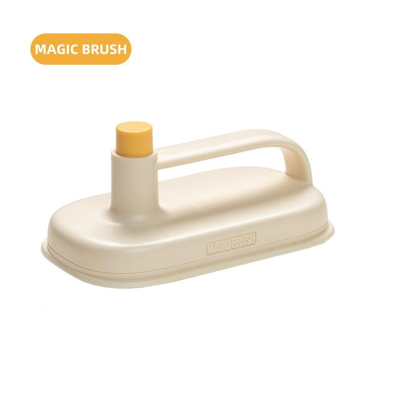 

FouBeak Простой и удобный в использовании инструмент, легко заменяемые одноразовые салфетки, подходит для использования на кухне, в ванной и в различных чрезвычайных ситуациях. MAGIC BRUSH*1