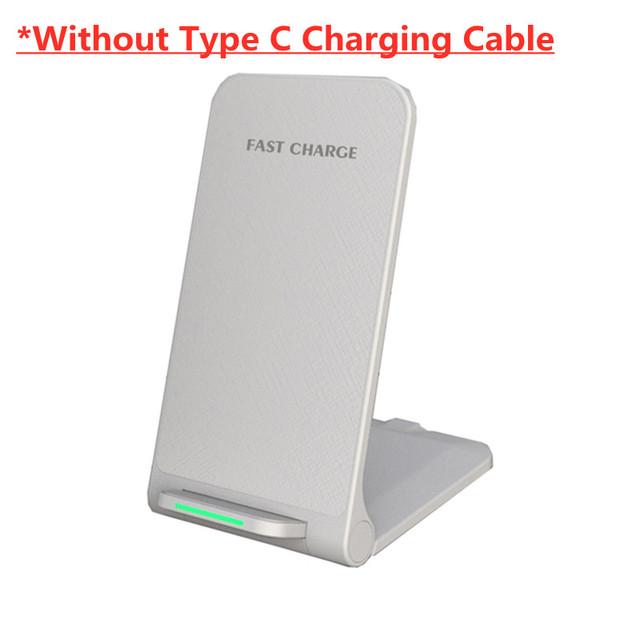 100W NEW QI Wireless Charger Stand Foldable Phone Stand for Iphone 16 13 14 15 Pro XR XS 8 Samsung S22 S21 S20 S9 Xiaomi