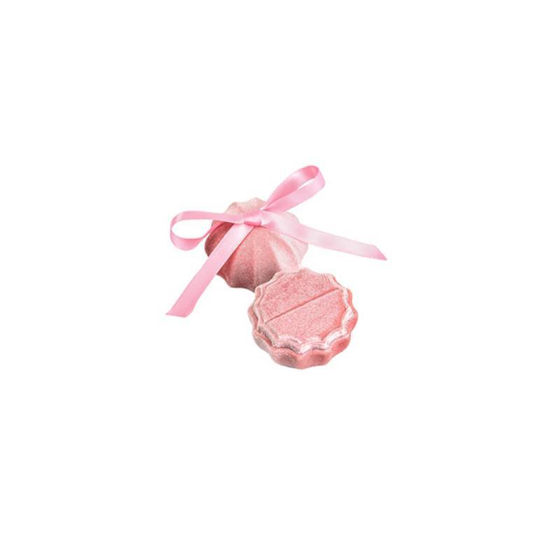 Velvet Ring Box With Pumpkin Shape For Jewelry Storage And Gift Packaging
