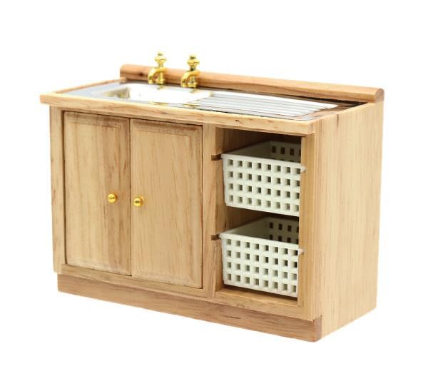 

ERUBERU Miniature Craft Parts Kitchen Sink Miniature MIT-853