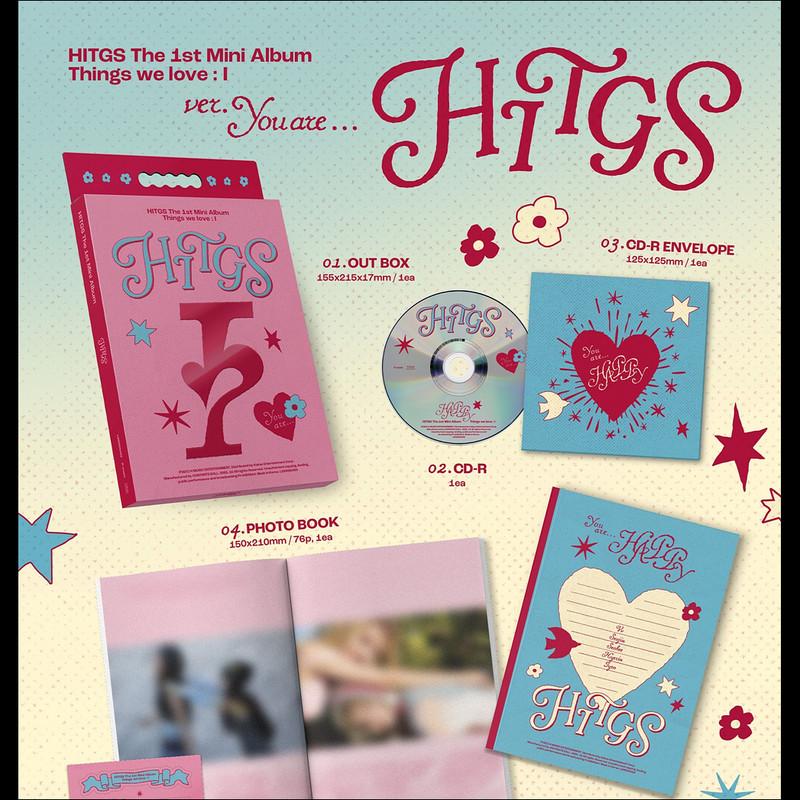 HITGS - Saker vi älskar : jag (Jag är… ver.  Du är… ver.) / Det 1:a minialbumet + Gratis gåva