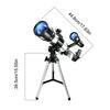 Professional HD Astronomical Telescope FMC Multi-coated Optical Double Lens Monocular for Watching See The Moon and Stars Bird