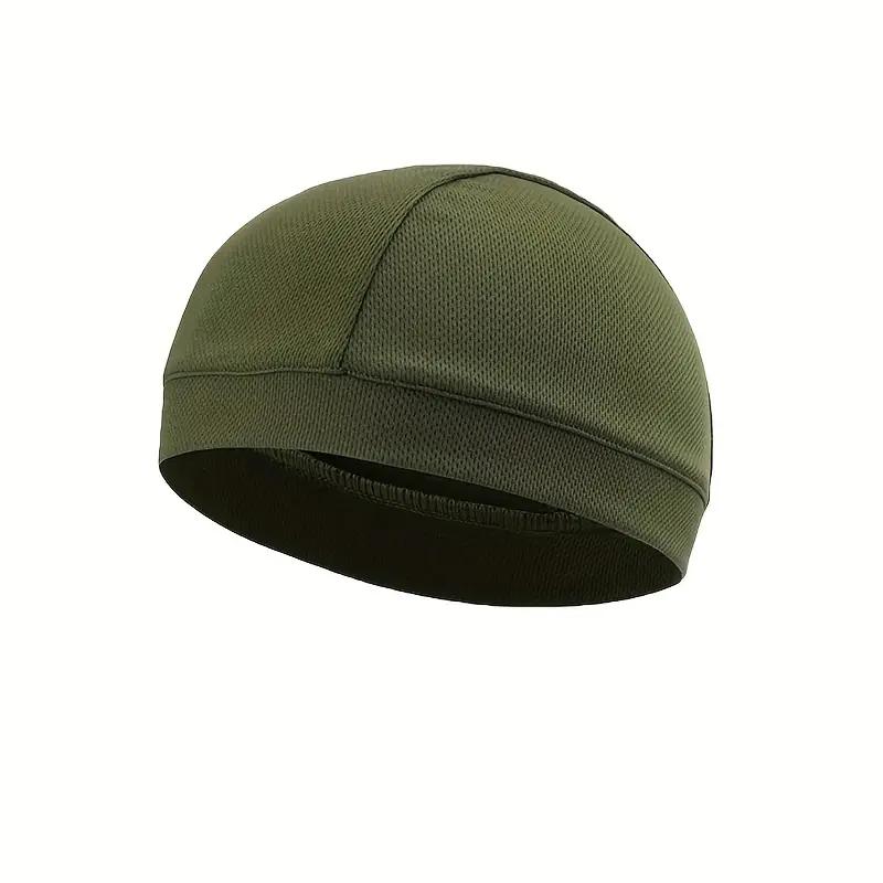 Summer Unisex Quick-dry Motorcycle Bicycle Breathable Hat Helmet Inner Liner Cap Outdoor UV Protection Hat Balaclava Cycling Cap