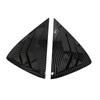 For Opel Corsa      ABS Plastic Rear Window Quarter Louver Cover Side Vent Trim Car Adhesive Accessories