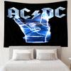 ACDC Tapestry for Bedroom Aesthetic Classroom Tapestries Wall Hanging for Living Room Dorm Office,Ideal Creative Gift