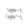 Brembo SERIEORO 07GR03CC Pastiglia Freno CC (SERIEORO)