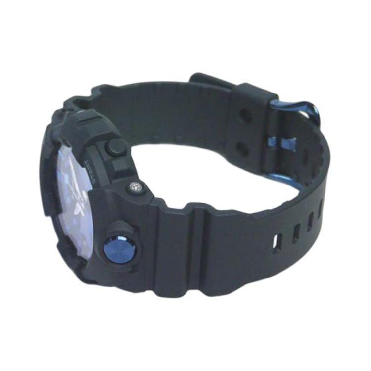 Casio Fashion Trend Color Block Retro Versatile Classic Dual Display Sports Waterproof Shockproof Quartz Watch Men Watches Blue GA-810MMB-1A2PR
