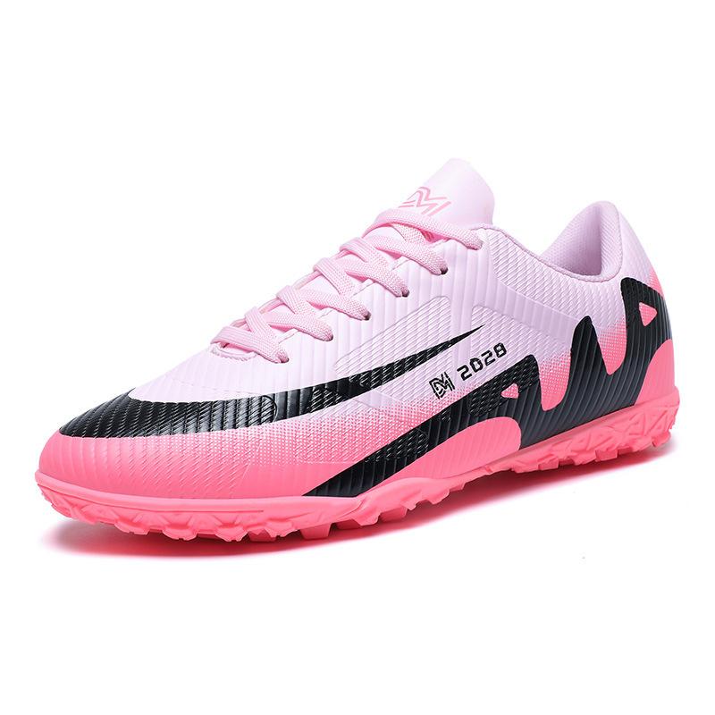 Children's football shoes low-top long nails TF broken nails flat bottom boys and girls students ping game sports shoes