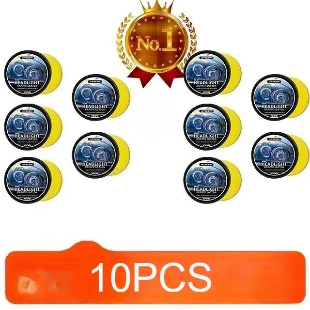 YC19 Auto Scheinwerfer Restaurierungs Poliersets Scheinwerfer Kratzerentferner Reparatur Reinigungspaste Entfernt Oxidation Scheinwerfer Poli