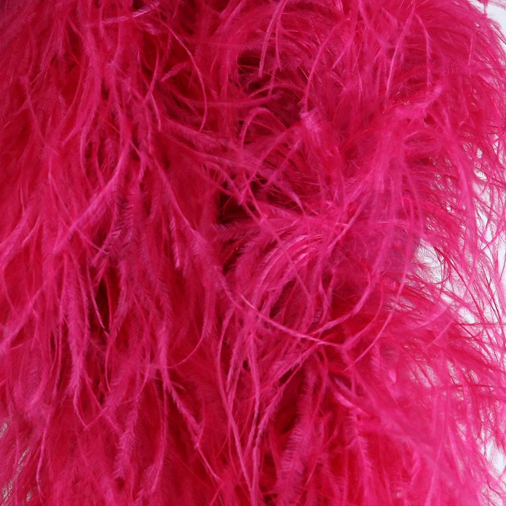 DIY 2 6 10 20 30ply Ostrich Feather Boa for Party/Costume/Shawl/Craft 50CM Ostrich Feathers Trim Costume Feather Top Dress Skirt