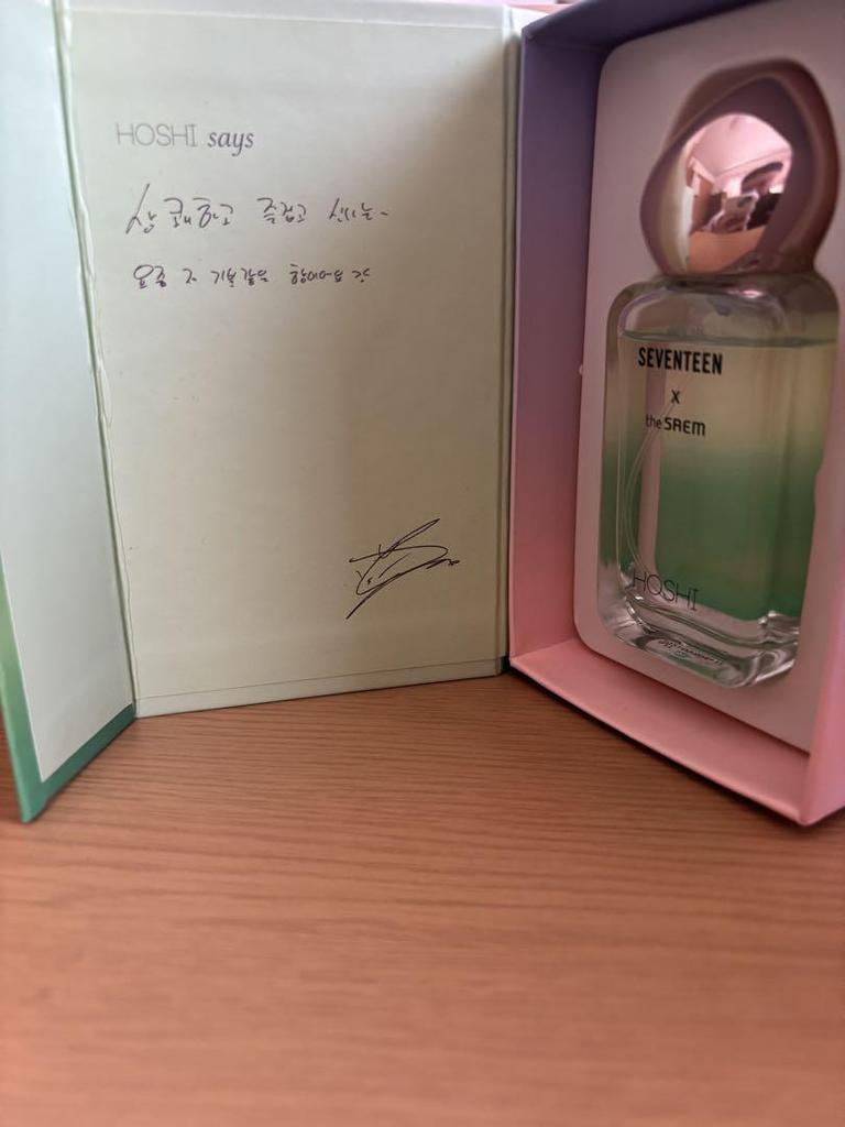 [USED] theSAEM Seventeen Hoshi Collaboration Perfume