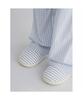 Pantufas de Quarto Listradas Azuis