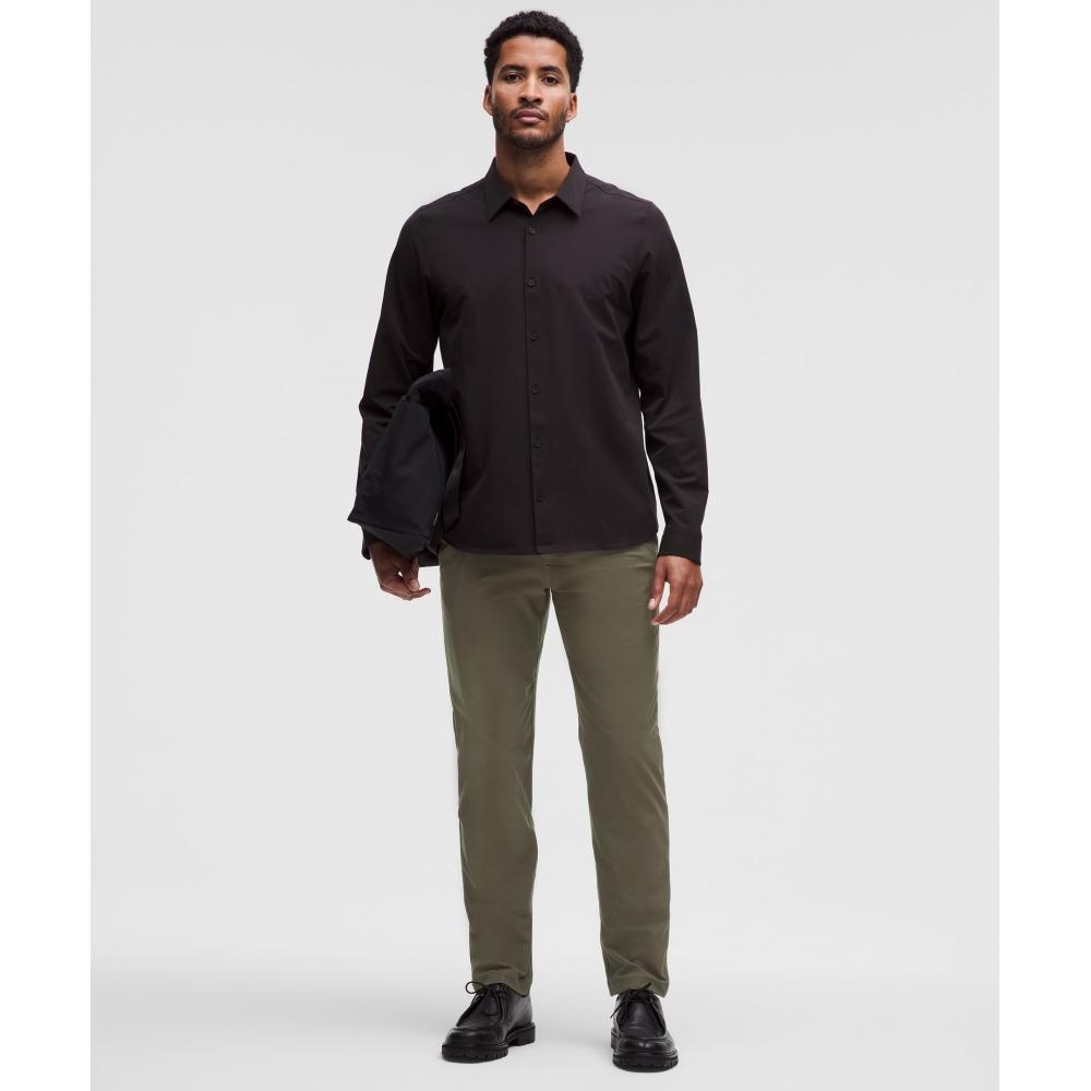 Lululemon Abc Classic Fit Trouser 30l  Warpstreme Dark Olive