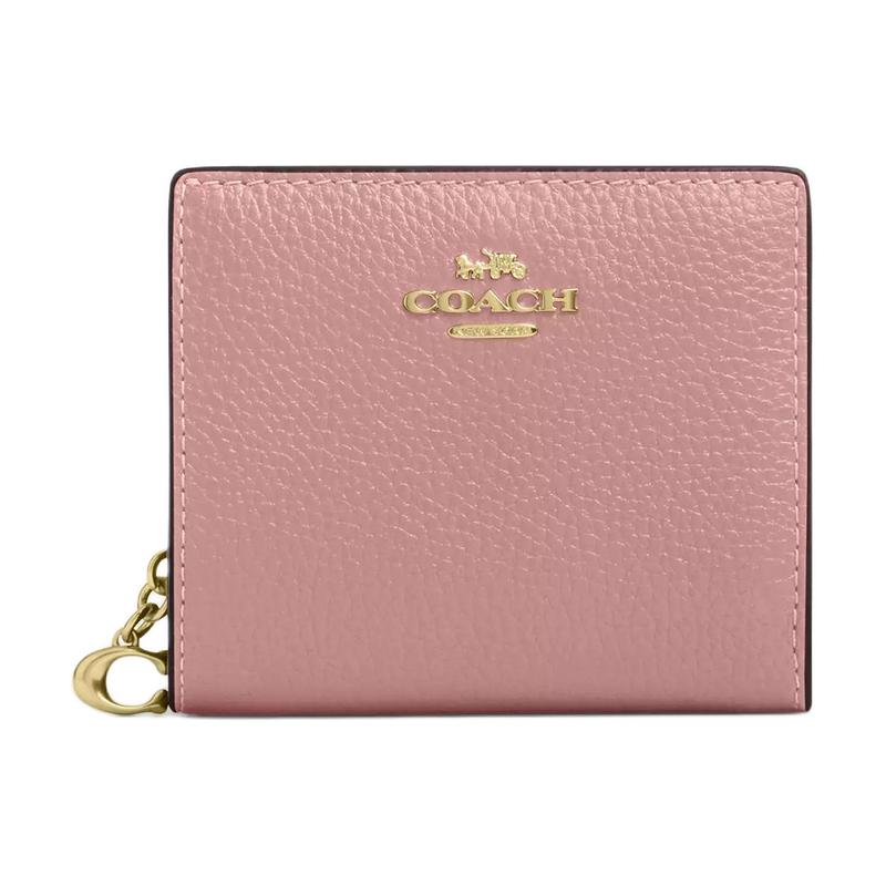 

COACH Snap Wallet 10 Snap Closure imited Leather Wallet Women s Carnation Pink carnation pink рожевий