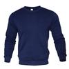 Men's Trendy Fleece Lined Crew Neck Long Sleeve Sweatshirt - Warm Autumn/Winter Pullover