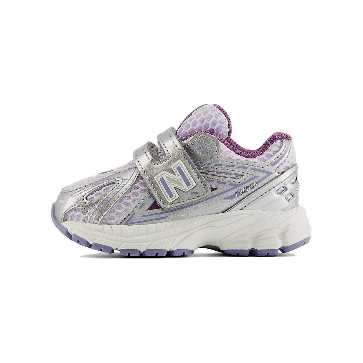 

New Balance NB 1906R Low top Toddler Shoes Silver Pink Infant And Toddler IV1906EK Wide (W) 22.5