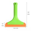 Flexible Silicone Squeegee Mini Water Wiper Shower Household Gadgets Car Glass Wiper Windshield Window Clean Tool with Hanging