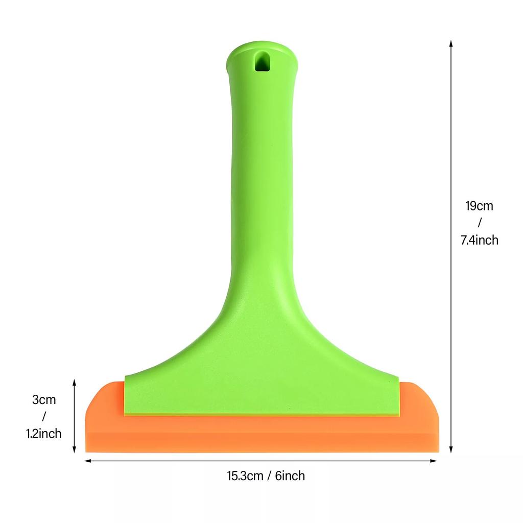 Flexible Silicone Squeegee Mini Water Wiper Shower Household Gadgets Car Glass Wiper Windshield Window Clean Tool with Hanging
