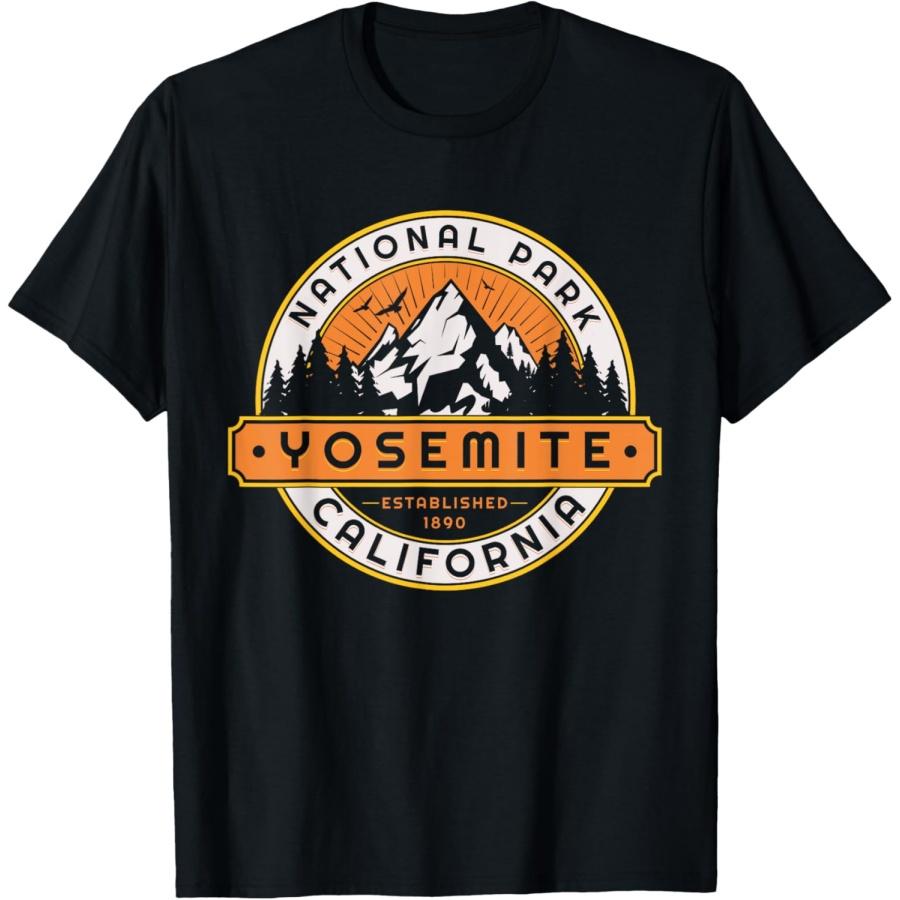 Yosemite National Park T-Shirt XXXXXL чёрный