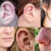 1PC 16g Edelstahl Scharniersegment Clicker Ring Nase Septum Piercing Helix Knorpel Daith Twist Hoop Nasenringe Clip Nariz