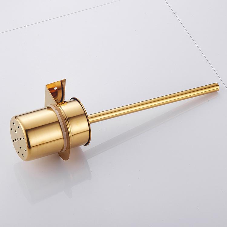 304 Titanium-Plated Brushed Black Stainless Steel European-Style Toilet Brush