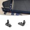 For BMW 5 Series F07 F18 09-17 Car Rear Window Electric Curtain Sun Shade Blind Clips 51359168845 For BMW F02 08-15 Bracket Set