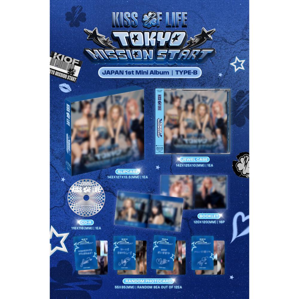 KISS OF LIFE - Japan 1st Mini Album [TOKYO MISSION START]