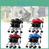 Versatile Twin Baby Stroller Super Lightweight Easy Foldable Umbrella Design Suitable For Two Infants