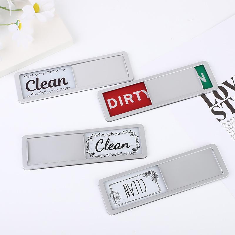 1 Stück Geschirrspüler-Magnet Clean Dirty Schild Für Geschirrspüler Oder Kühlschrank, Magnetischer Clean Dirty Geschirrspüler-Magnet-Anzeiger-Markierer