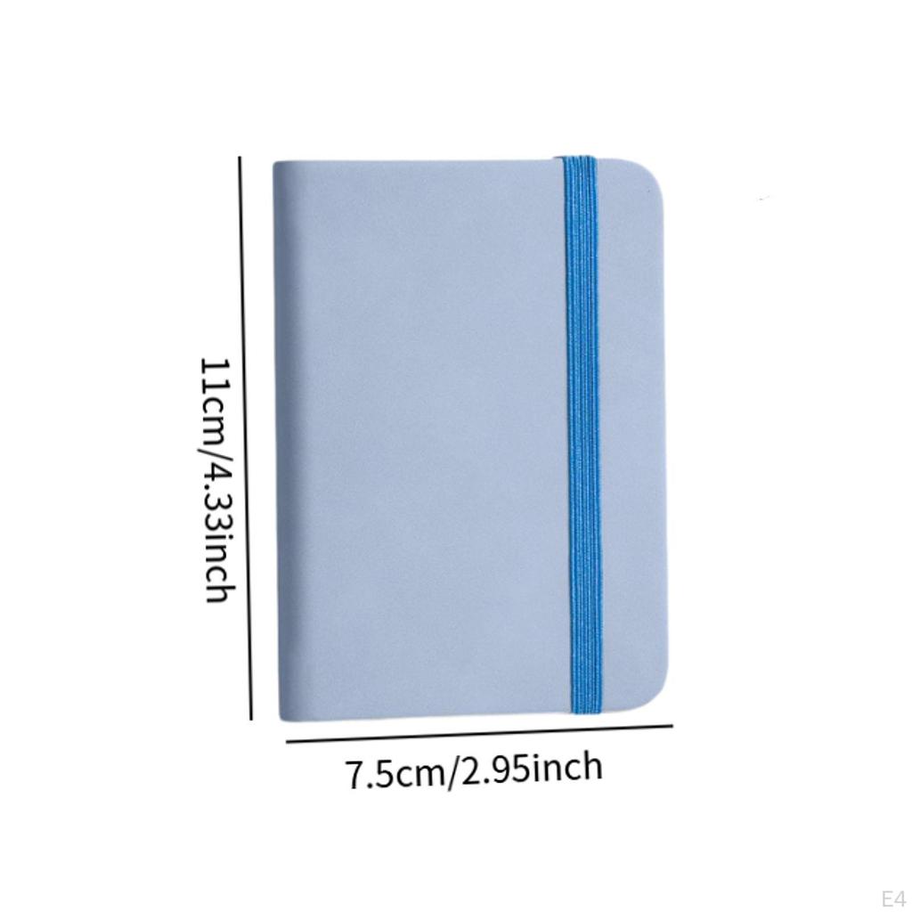 Pocket Notebook A7 4.33x2.95inch Gift, 100 Sheets, Small Daily Notepad, Lined Note Pad for