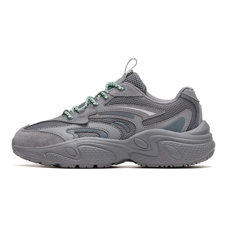 Anta C37 Shock Absorbing Non-Slip Durable Low-Top Sports Casual Shoes Women sneakers Gray 922318890-5